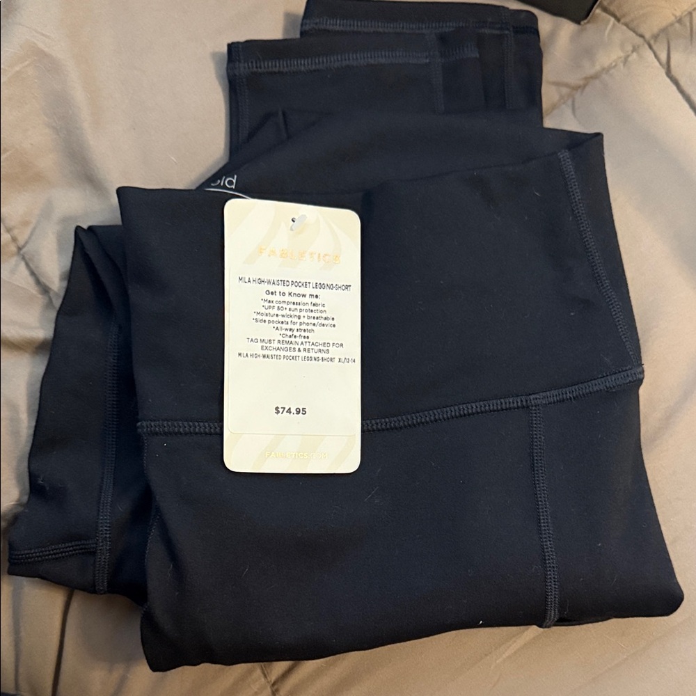 Fabletics Midnight Black Leggings